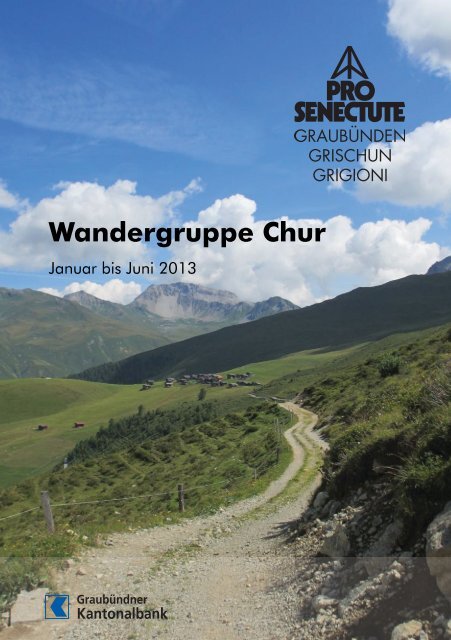 Wandern Chur 1 13.indd - Pro Senectute Graubünden - Pro ...