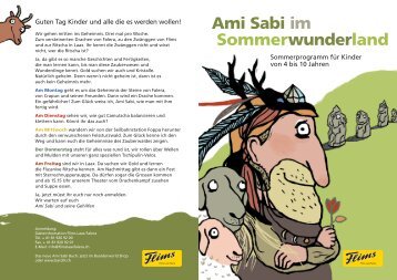 Ami Sabi im Sommerwunderland - Schachlager