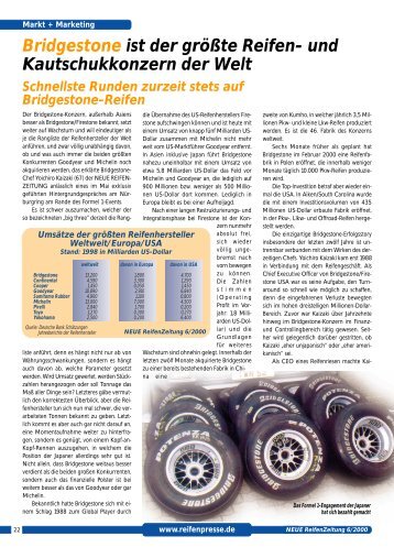 Bridgestone ist der größte Reifen- und ... - Reifenpresse.de