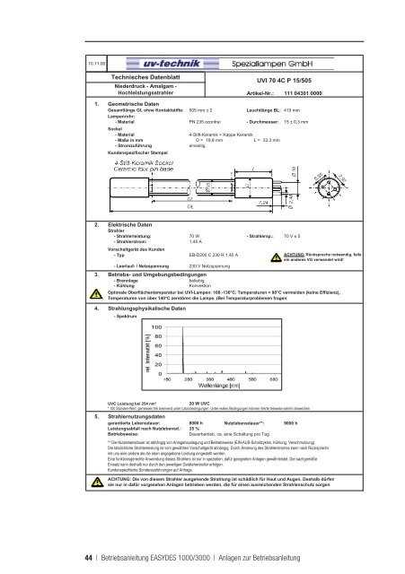 EASYDES 1000/3000 Betriebsanleitung - Lutz-Jesco GmbH