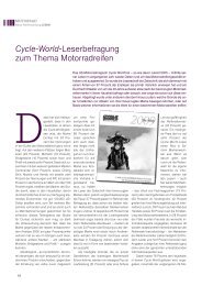 Cycle-World-Leserbefragung zum Thema ... - Reifenpresse.de