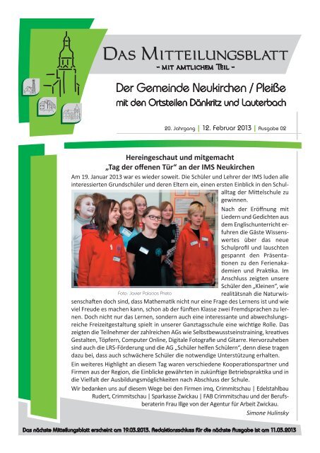 Ausgabe 02/2013 - Neukirchen/Pleiße