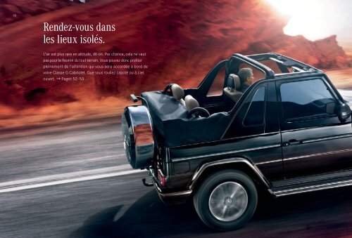 Télécharger la brochure Classe G (PDF) - Mercedes-Benz France