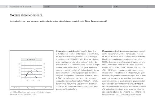 Télécharger la brochure Classe G (PDF) - Mercedes-Benz France