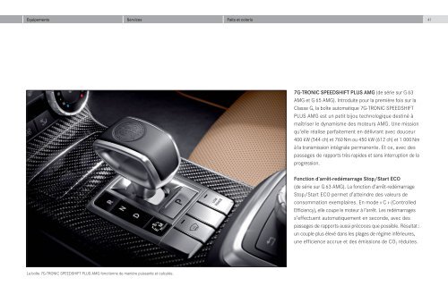 Télécharger la brochure Classe G (PDF) - Mercedes-Benz France