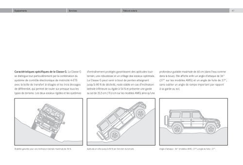 Télécharger la brochure Classe G (PDF) - Mercedes-Benz France