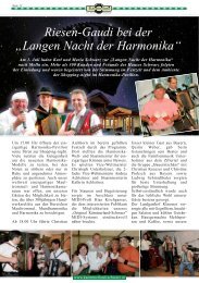 Riesen-Gaudi bei der „Langen Nacht der Harmonika“ Riesen-Gaudi ...