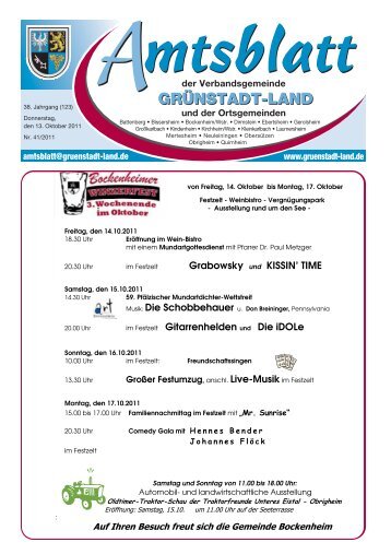 KW 41 Gruenstadt.pdf - Verbandsgemeinde Grünstadt-Land
