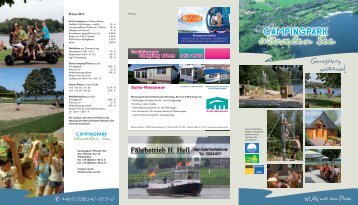 CAMPINGPARK - Ferienhaus am Wisseler See