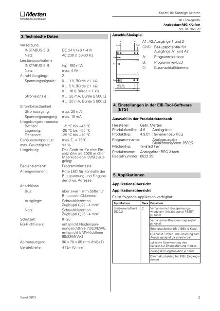 682229 Analogaktor REG-K/2fach