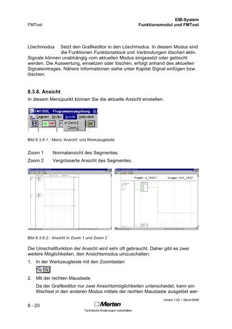 Technische Dokumentation FMTool Funktionsmodul Handbuch