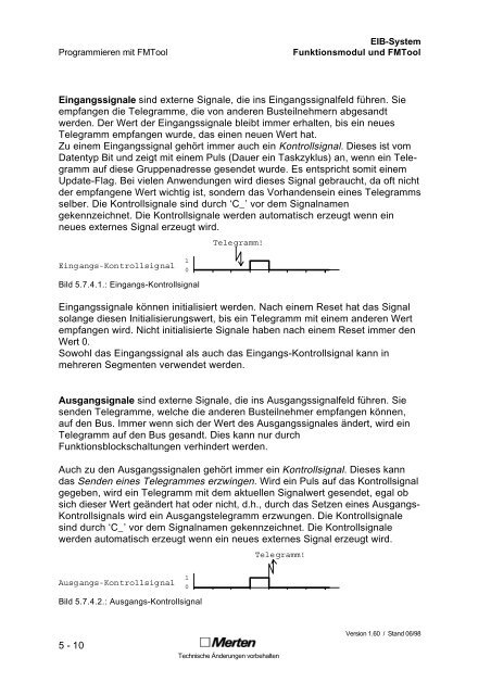 Technische Dokumentation FMTool Funktionsmodul Handbuch