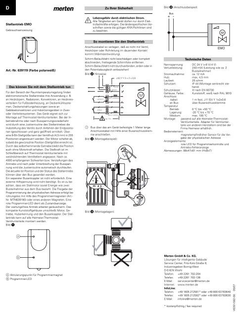 639119 Stellantrieb 24 Volt