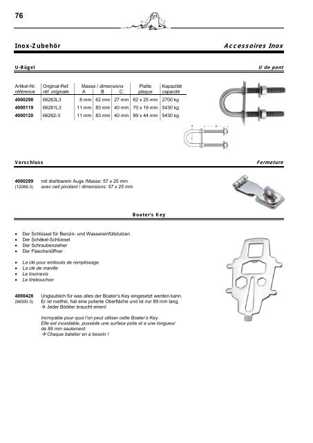 Katalog für Privatkunden - Suter Trading GmbH