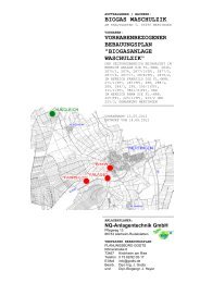 BIOGAS WASCHULZIK VORHABENBEZOGENER ... - Mertingen