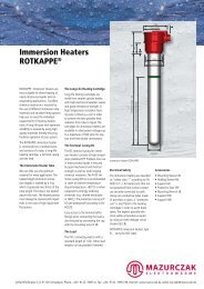 Immersion Heaters ROTKAPPE®