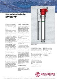 Riscaldatori tubolari ROTKAPPE®