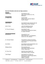 Liste des amtierenden Präsidiums