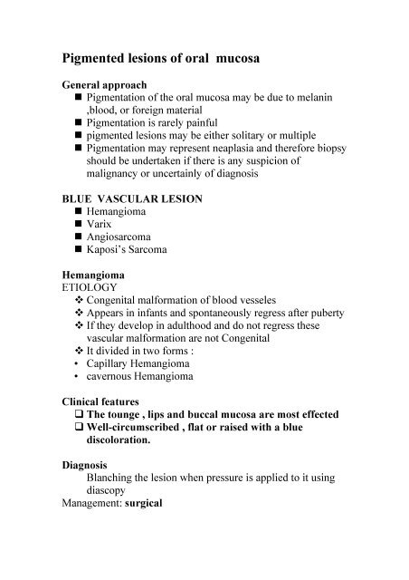 pigmented lesions of oral mucosa.pdf