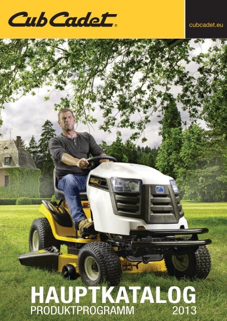 Cub Cadet 2013 Hauptkatalog