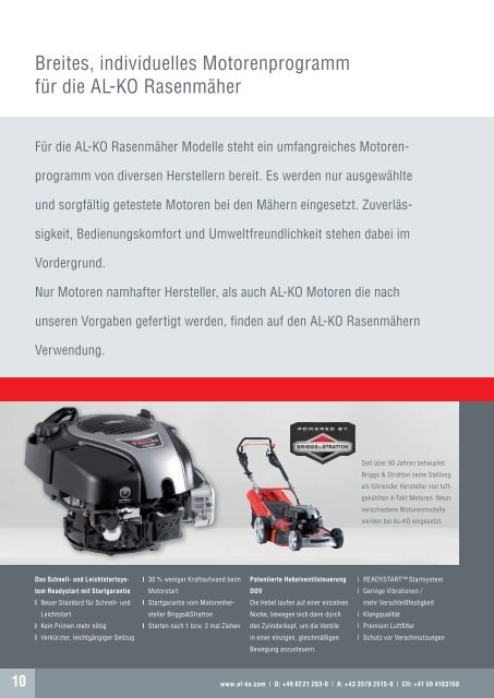 POWERLINE – EXKLUSIV IM FACHHANDEL KATALOG 2012 - AL-KO