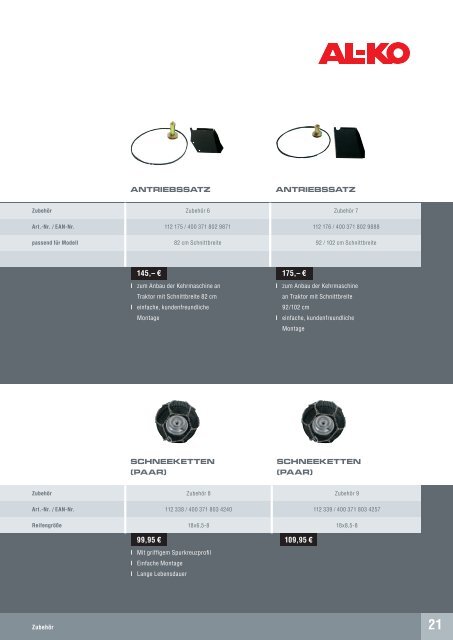 POWERLINE – EXKLUSIV IM FACHHANDEL KATALOG 2012 - AL-KO