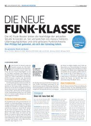 Die AC-Funk-Router treten die Nachfolge der aktuellen WLAN-N ...