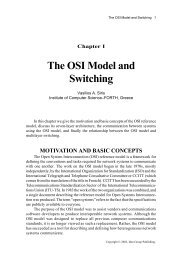 The OSI Model and Switching