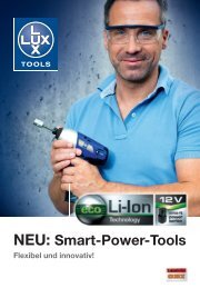 NEU: Smart-Power-Tools - Lux