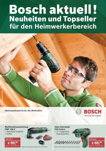 Neuheiten und Topseller - Bosch-Service Goslar