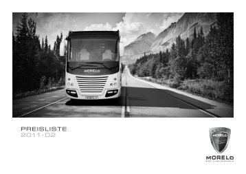 PREISLISTE 2011·02 - Morelo Reisemobile