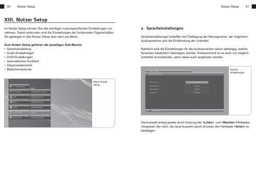 Benutzerhandbuch HD Festplatten-Recorder - MDCC