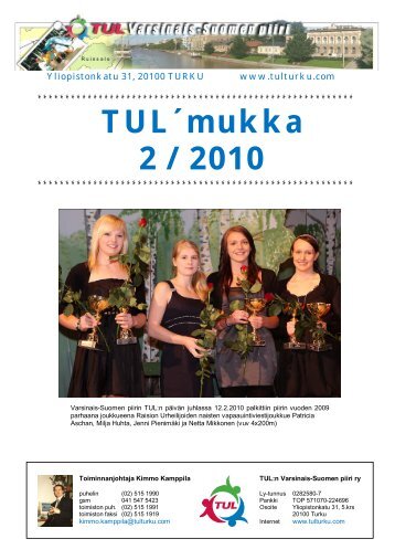 TUL´mukka 2 / 2010 - TUL Varsinais-Suomen piiri