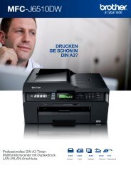 MFC-J6510DW A3 Multifunktionsdrucker Tinte von Brother