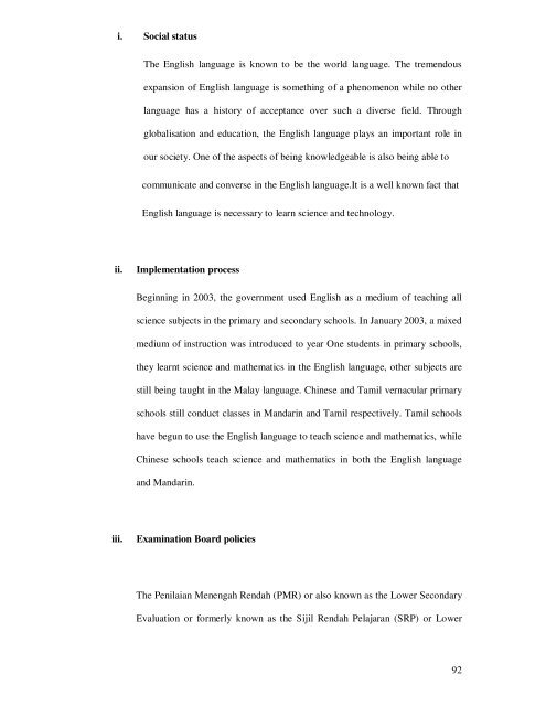 CHAPTER 1 1.0 Introduction - DSpace@UM - University of Malaya