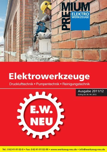 Elektrowerkzeuge 2011/2012