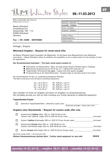 09.-11.03.2013 - Messe Offenbach