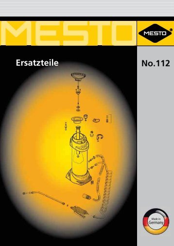 No.112 Ersatzteile - Mesto.de