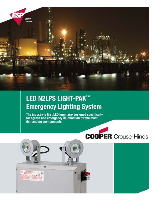 Led N2lps Emergency Lighting System Cooper Industries Led N2lps Emergency Lighting System Cooper Industries