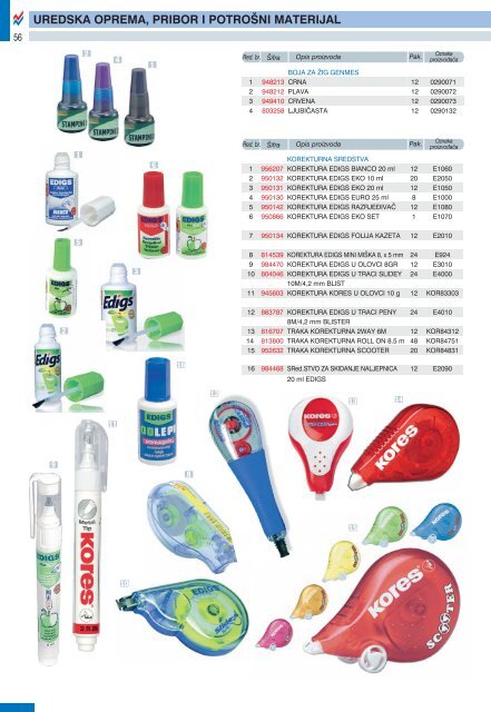 katalog proizvoda - E-trgovina Narodnih novina dd - Narodne novine