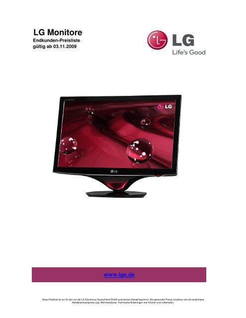 LG Monitore - LG Electronics