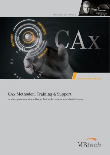 CAx Methoden, Training & Support. - MBtech Group