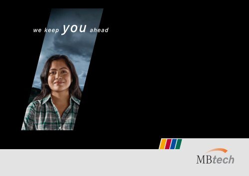 we keep you ahead - MBtech Group