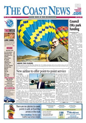 The Coast News, July 13, 2012