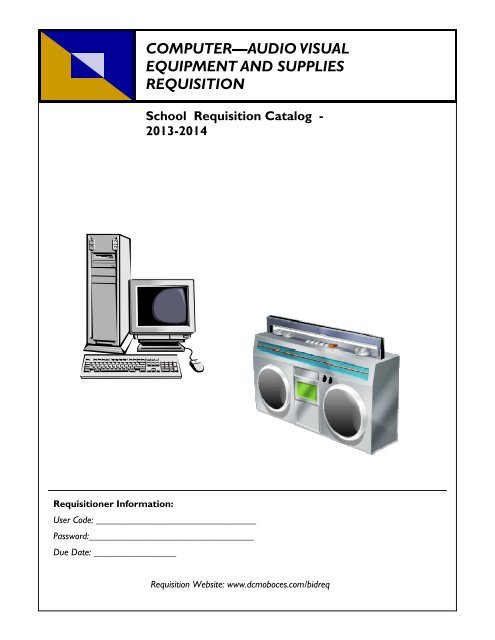Computer-Audio Visual Equipment