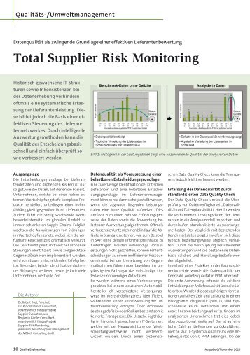 Total Supplier Risk Monitoring - MBtech Group