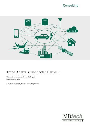 Trend Analysis: Connected Car 2015 - MBtech Group