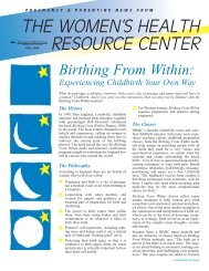 Birthing From Within - Dartmouth-Hitchcock