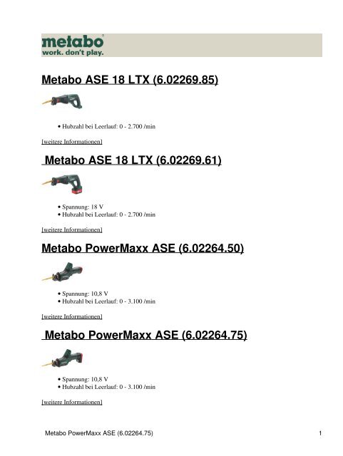 Metabo PowerMaxx ASE (6.02264.75