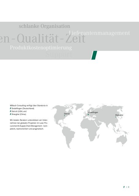Lean Procurement und Supply Chain Management ... - MBtech Group